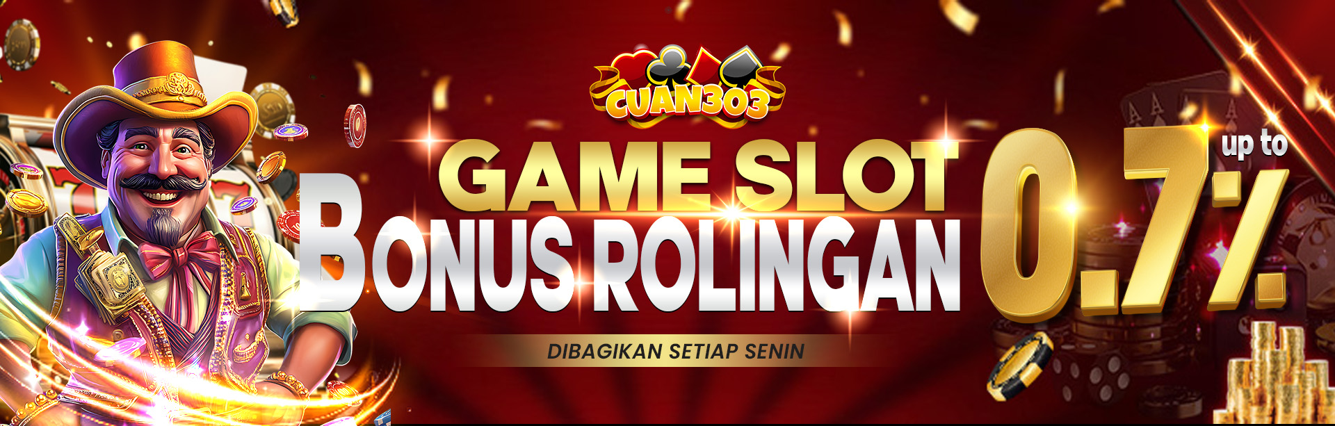 BONUS COMMISION ROLINGAN SLOT 0.7%