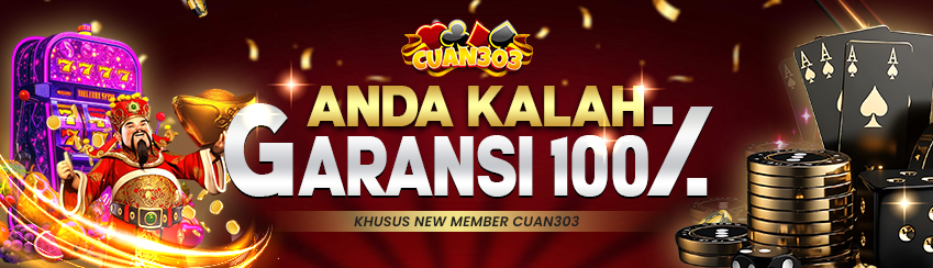 CASHBACK KEKALAHAN UANG KEMBALI 100%